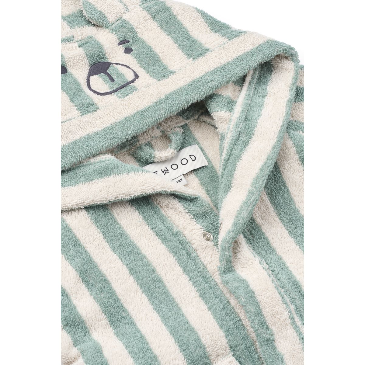 Liewood Lily Bathrobe - Peppermint / creme de la creme - TOWEL / WASHCLOTH