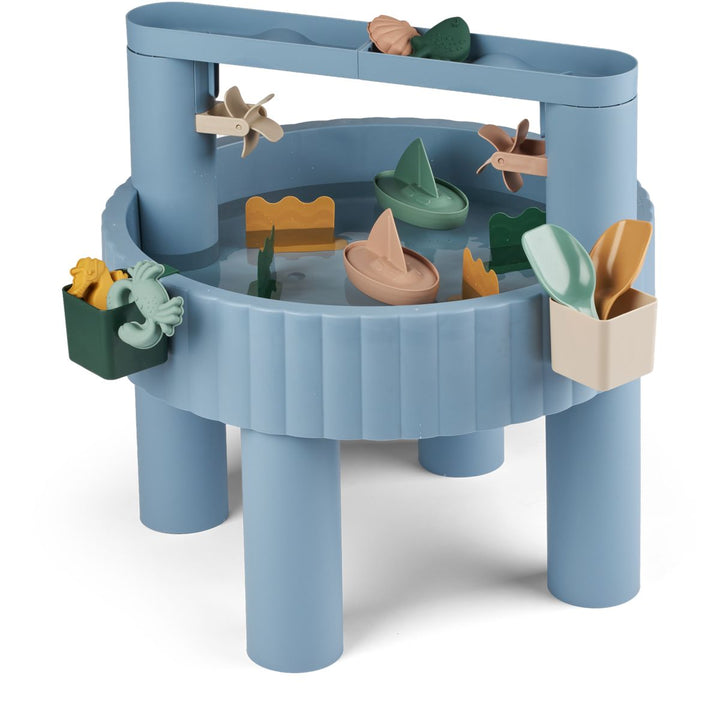 Liewood Table d'activités Sepp - Beach blue multi mix - Jouet d'extérieur