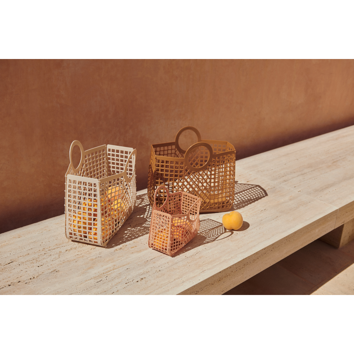 Liewood Panier Bloom - Sandy - SAC DE LA BASKETTE