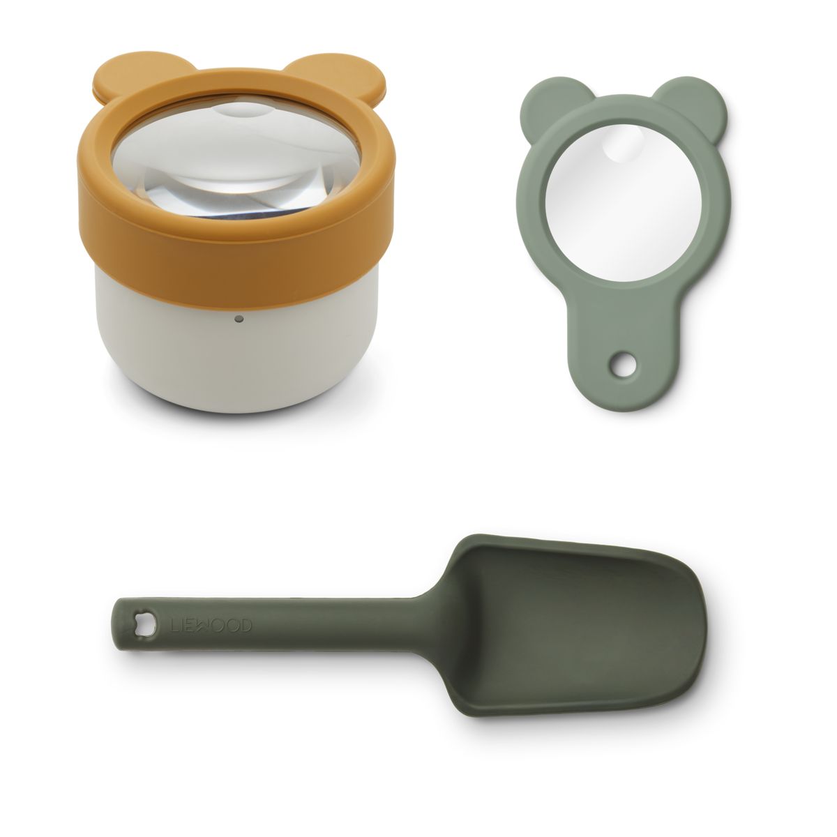 Liewood Kit d’exploration Bessie - Hunter green multi mix - Outils de jardinage