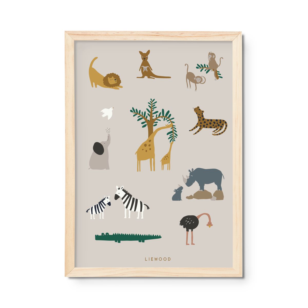 Liewood Affiche Beverly - All together / Sandy - Affiche