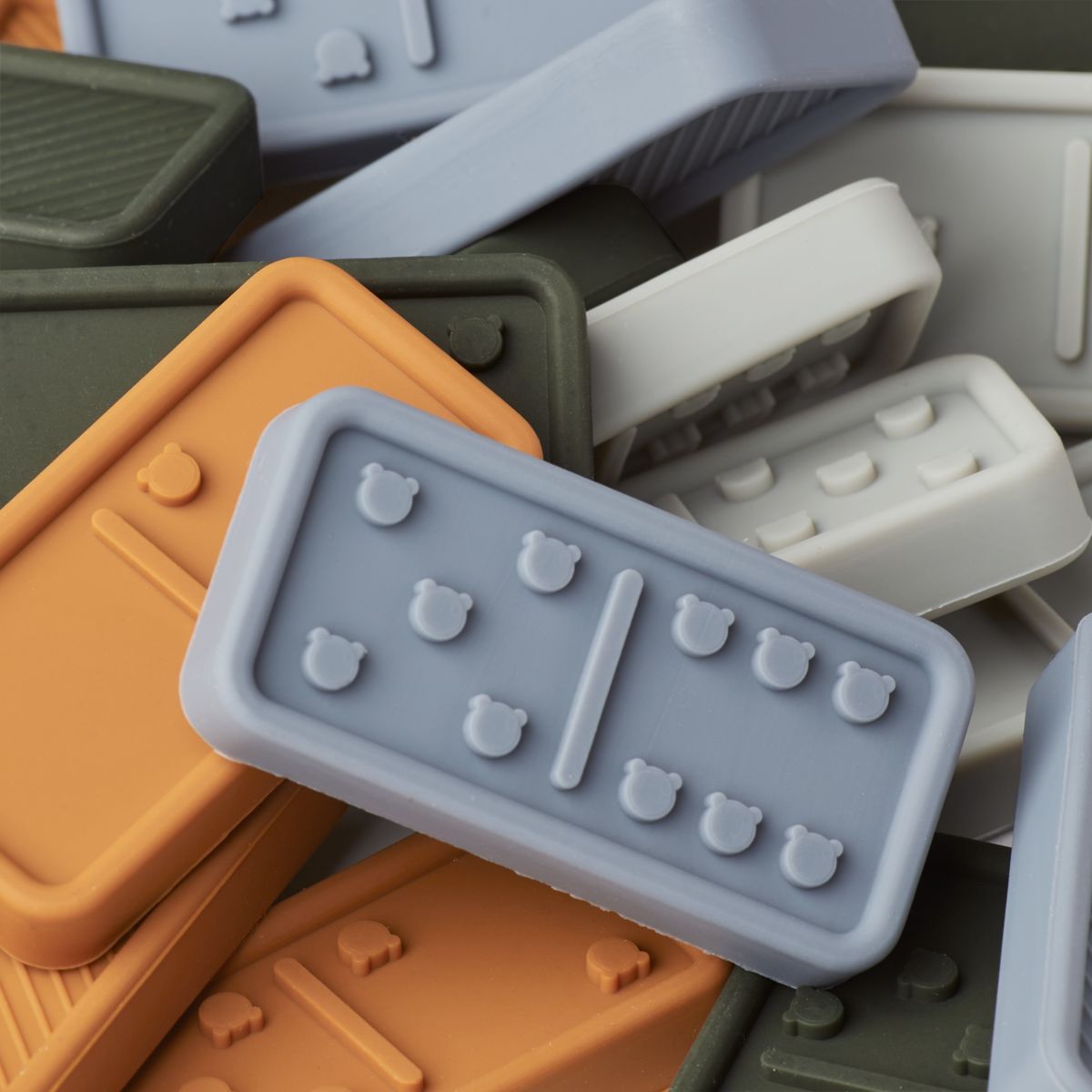 Liewood Ensemble Domino Dodo - Blue multi mix - Jeu