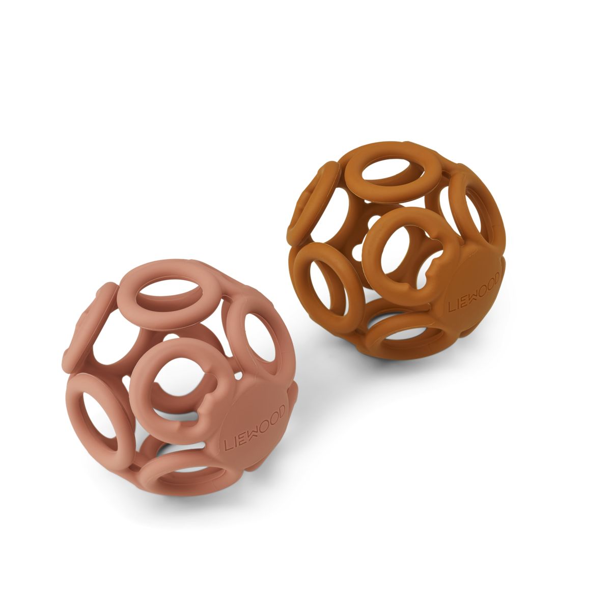 Liewood Boule de dentition Jasmin - Dark rose/mustard mix - Anneau de dentition