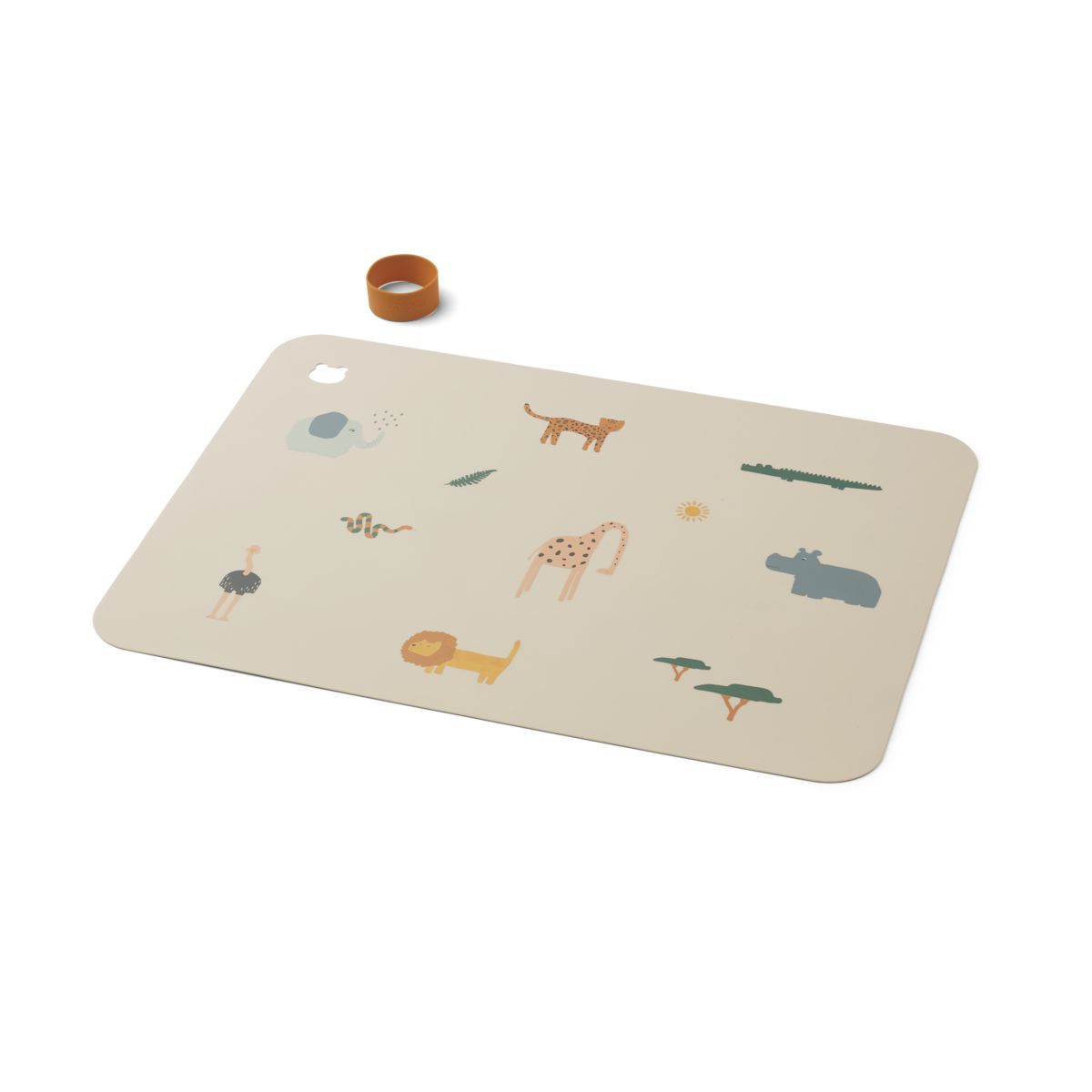 Liewood Set de table Jude - Safari sandy mix - Set de table