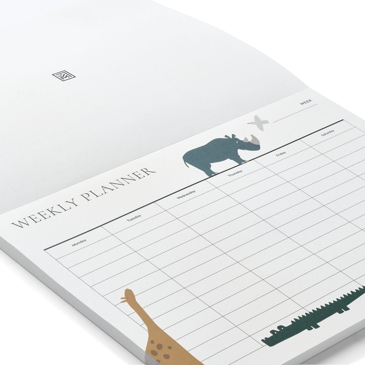 Liewood Agenda semainier Kirby - All together / Sandy - Calendrier