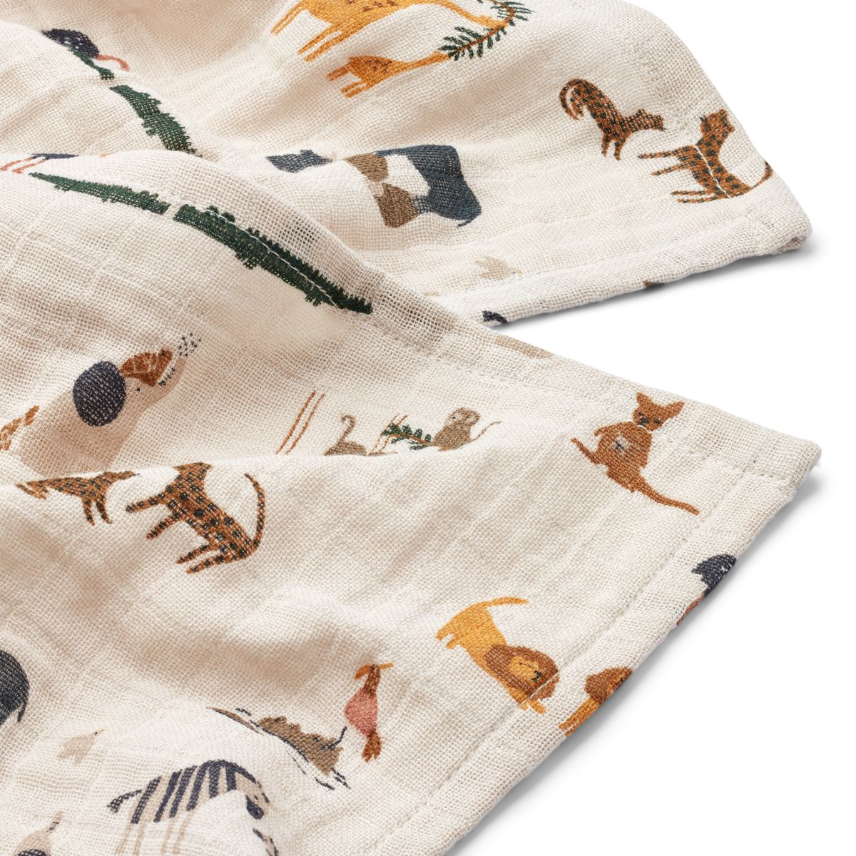 Liewood Langes en Mousseline LEWIS, Lot de 2 - All together / Sandy - Langes en mousseline