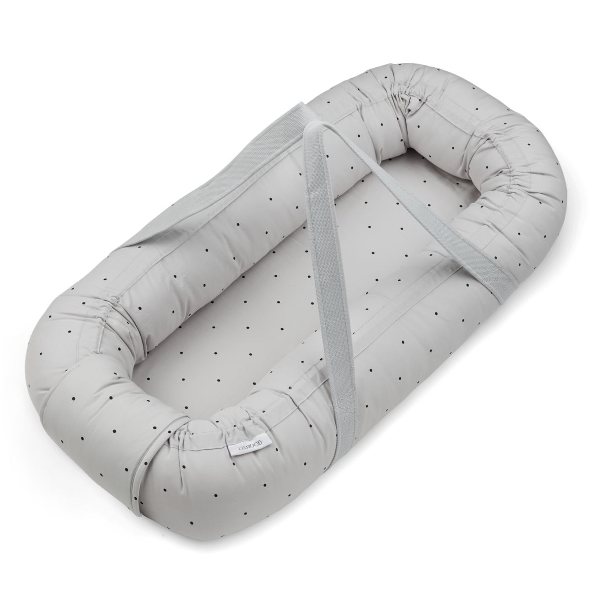 Liewood Babylift / Nid d'ange Gro - Classic dot dumbo grey - Nid d'ange