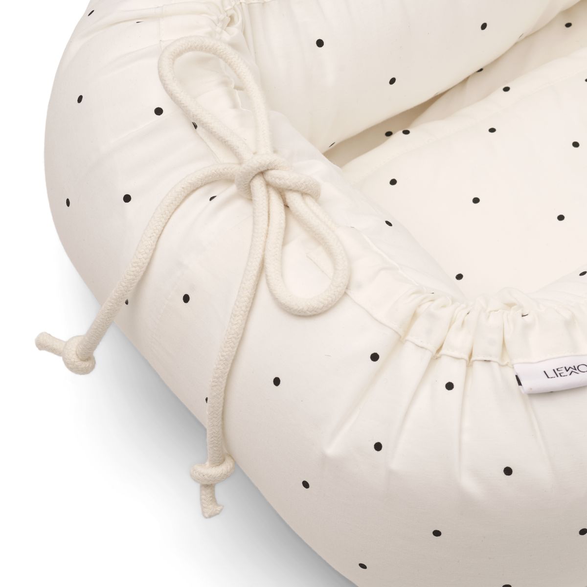 Liewood Babylift / Nid d'ange Gro - Classic dot creme de la creme - Nid d'ange