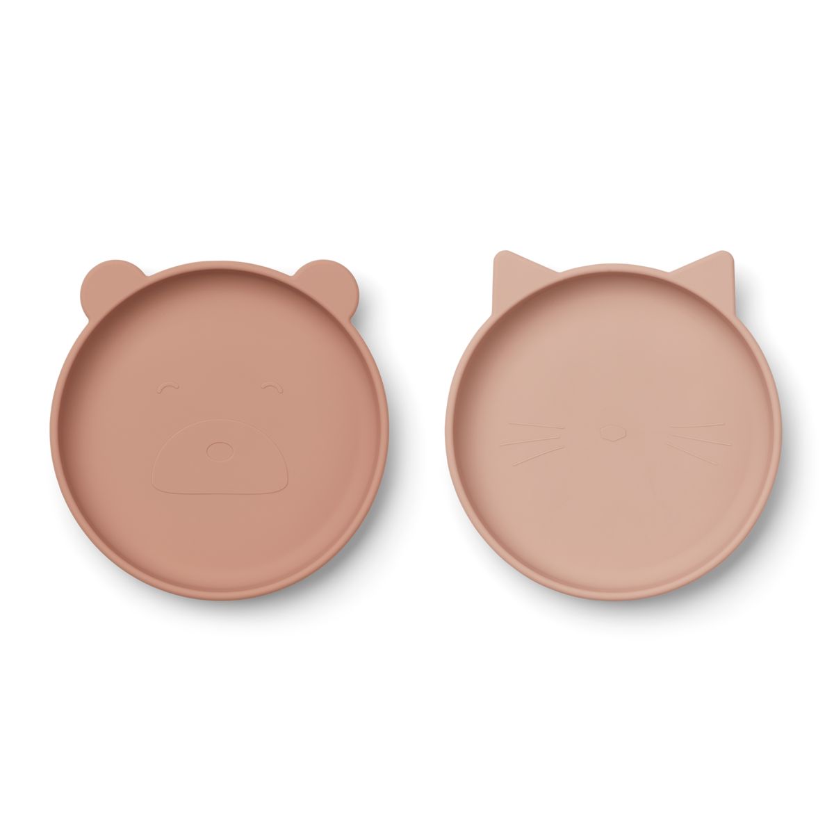 Liewood Lot de 2 Assiettes Olivia - Rose mix - Assiettes