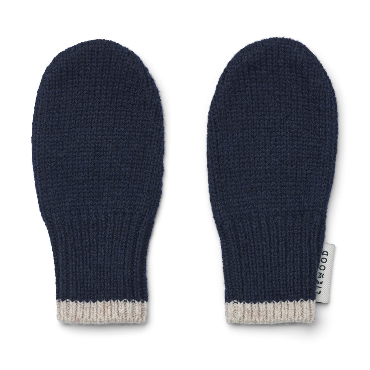Liewood Moufles bébé - Classic navy / Sandy melange - Gants