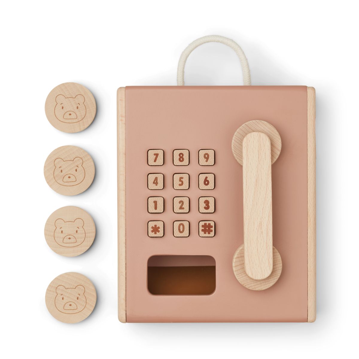 Liewood Téléphone public Rufus - Tuscany rose multi mix - PRETEND PLAY