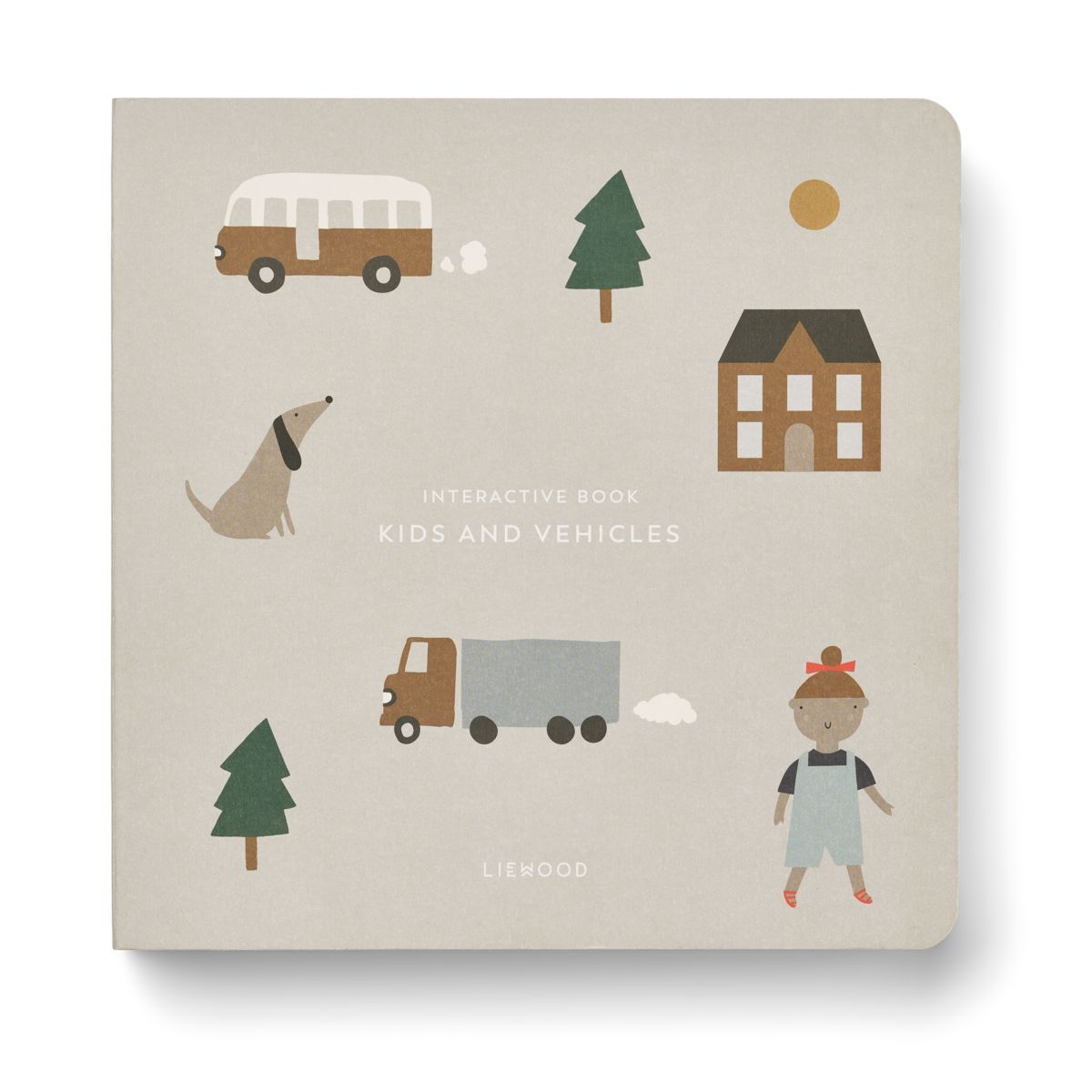 Liewood Livre interactif Maitland - Vehicles / Downtown mix - Livre junior