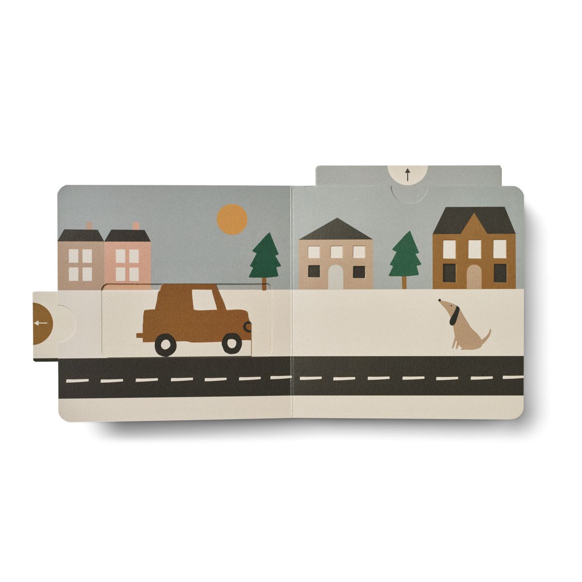 Liewood Livre interactif Maitland - Vehicles / Downtown mix - Livre junior