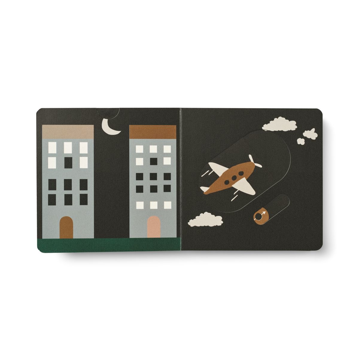 Liewood Livre interactif Maitland - Vehicles / Downtown mix - Livre junior