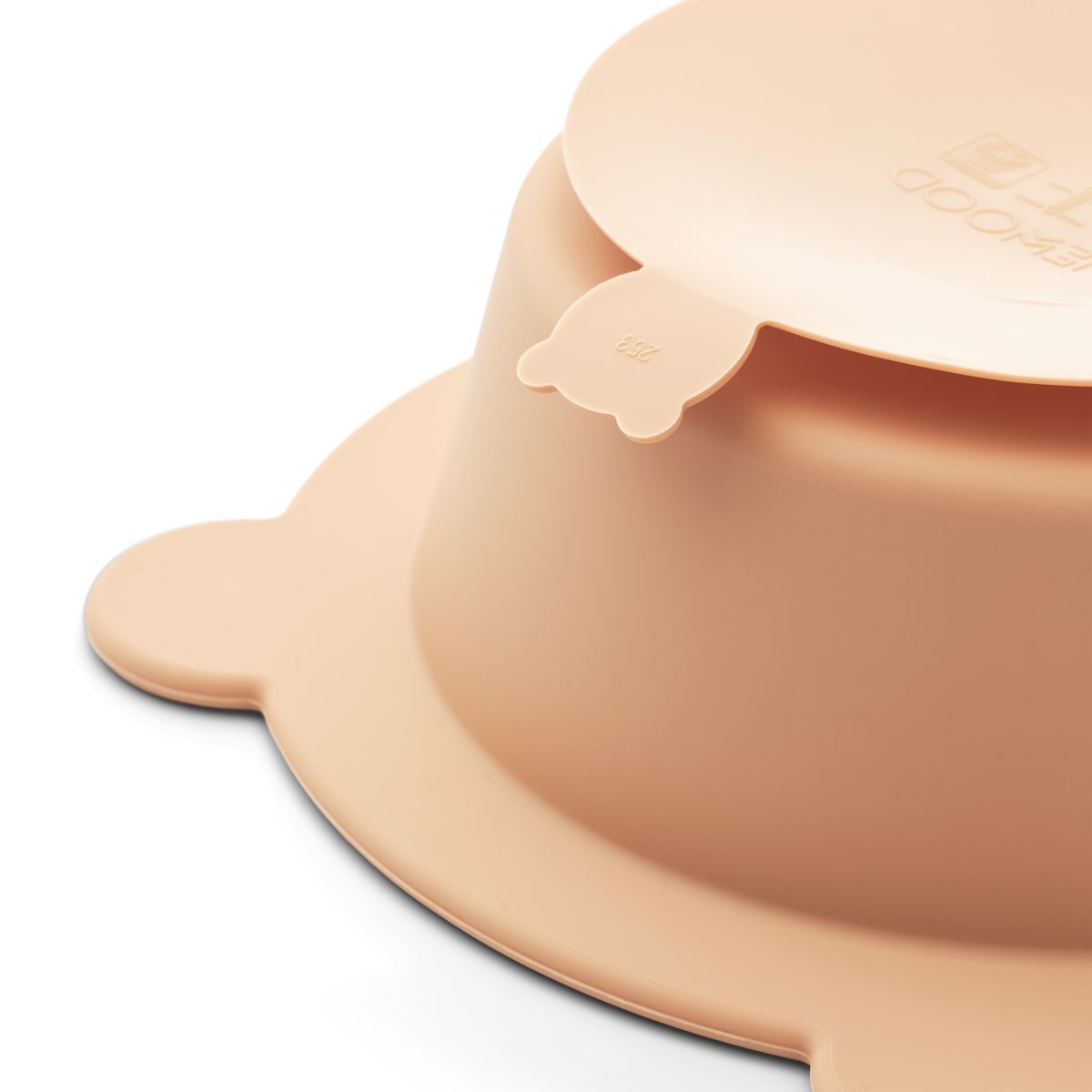 Liewood Lot de 2 Bols à Ventouse Peony - Mustard / tuscany rose mix - Bols