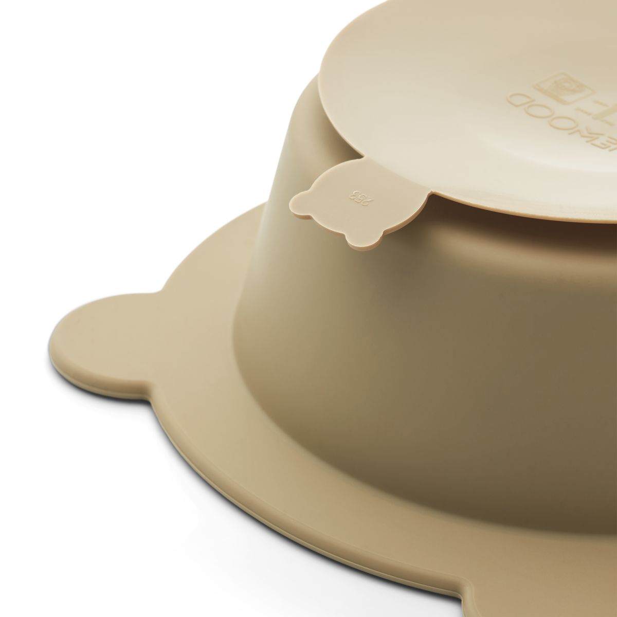 Liewood Lot de 2 Bols à Ventouse Peony - Sandy / Oat - Bols