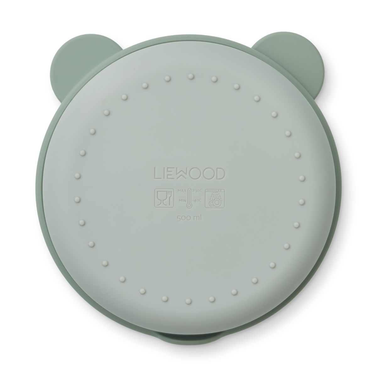 Liewood Bol à compartiment Rosie - Mr. bear/faune green/dove blue mix - Bols