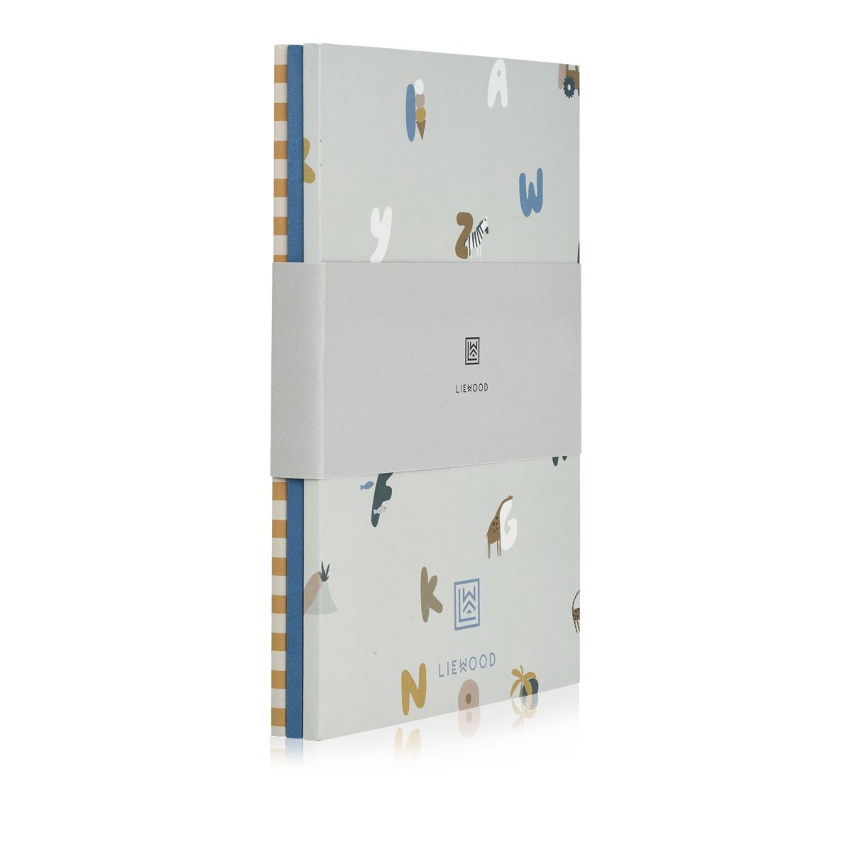 Carnets Sidney - Alphabet / Stripe mix