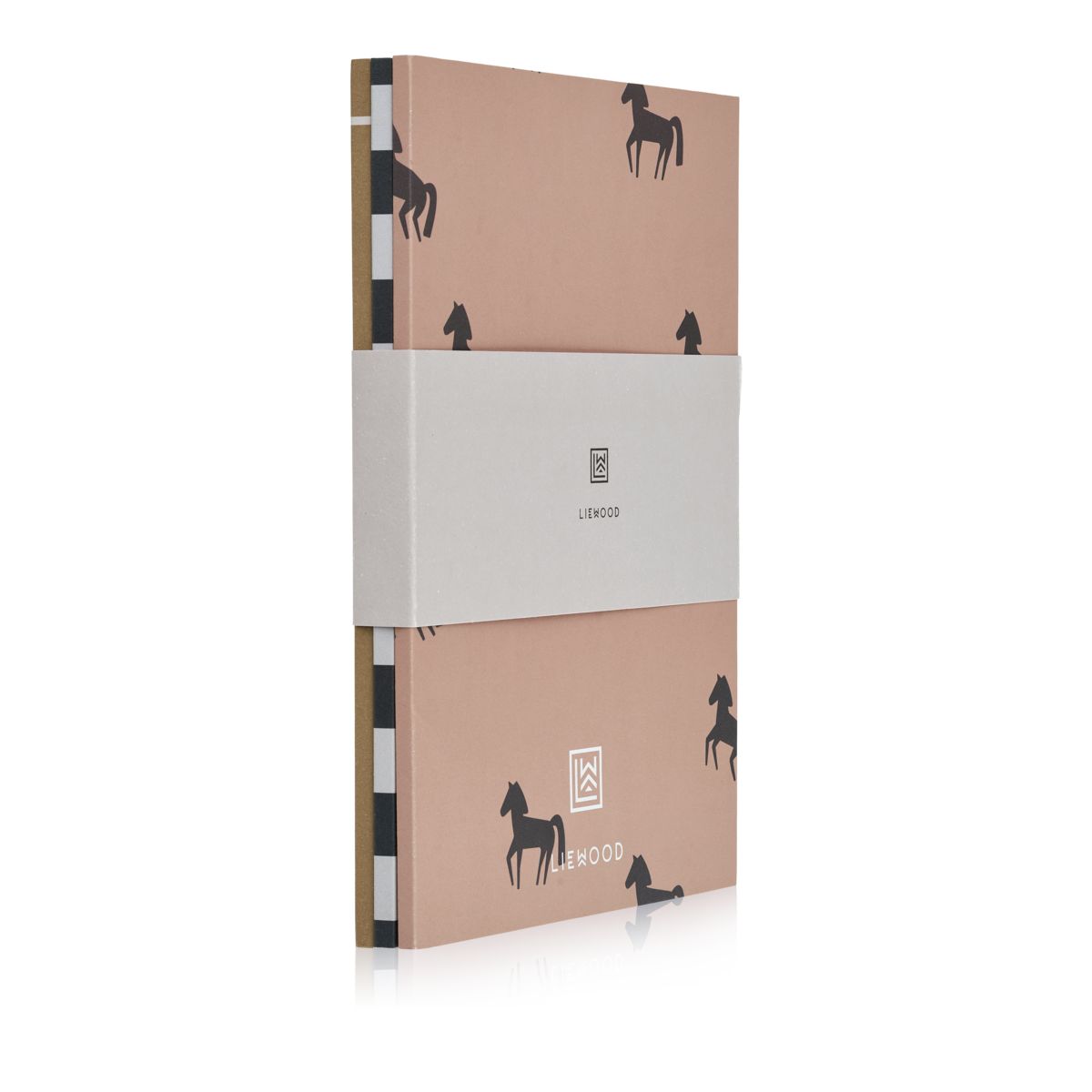 Liewood Carnets Sidney - Horses / Stripe mix - Carnets
