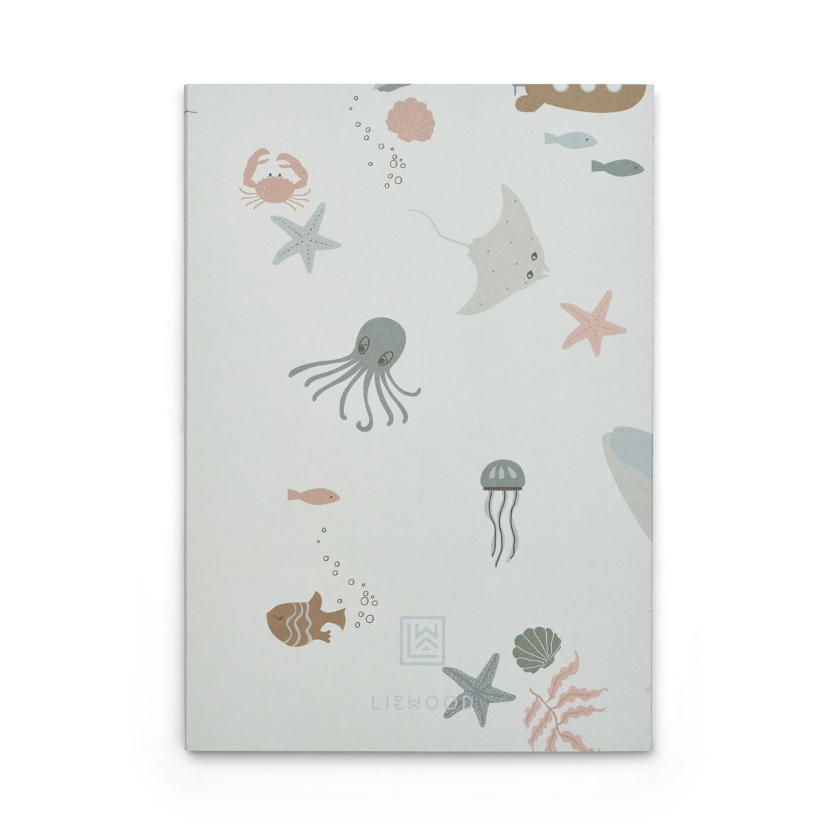 Liewood Carnets Sidney - Sea creature / Stripe mix - Carnets