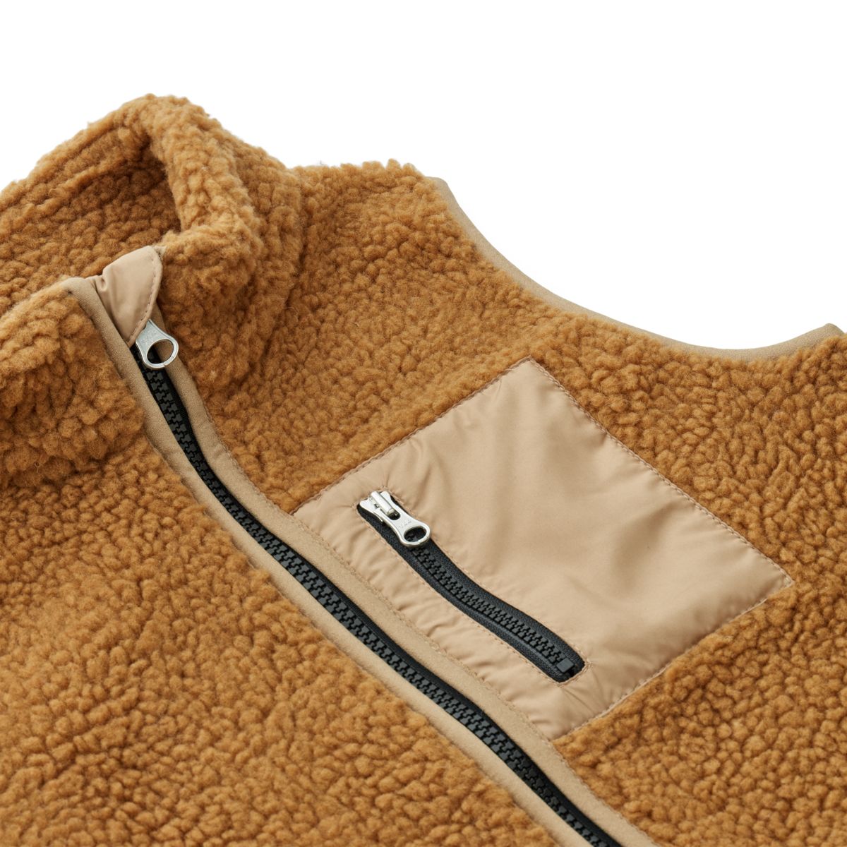 Liewood Gilet Polaire VADA - Golden caramel / Oat mix - Weste