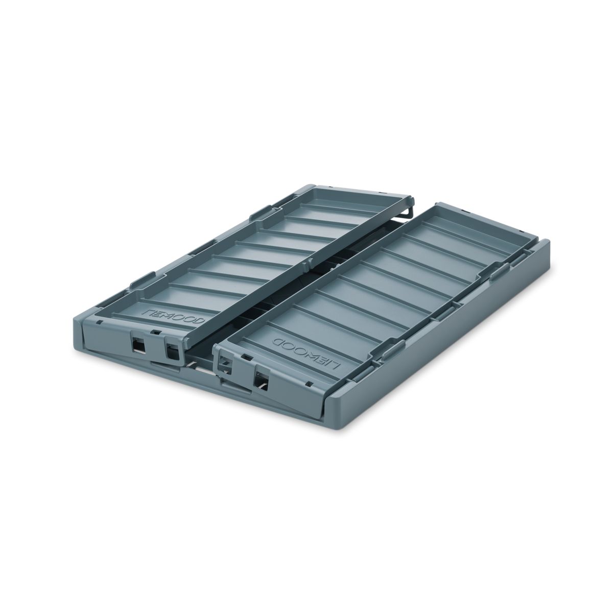 Liewood Boîte de rangement WESTON - LARGE - Whale blue - Boîtes de rangement