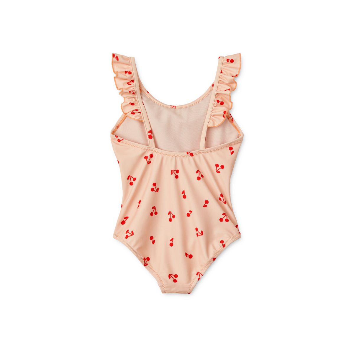 Liewood Maillot De Bain Imprimé À Volants Kallie - Cherries / Apple blossom - Maillot de bain