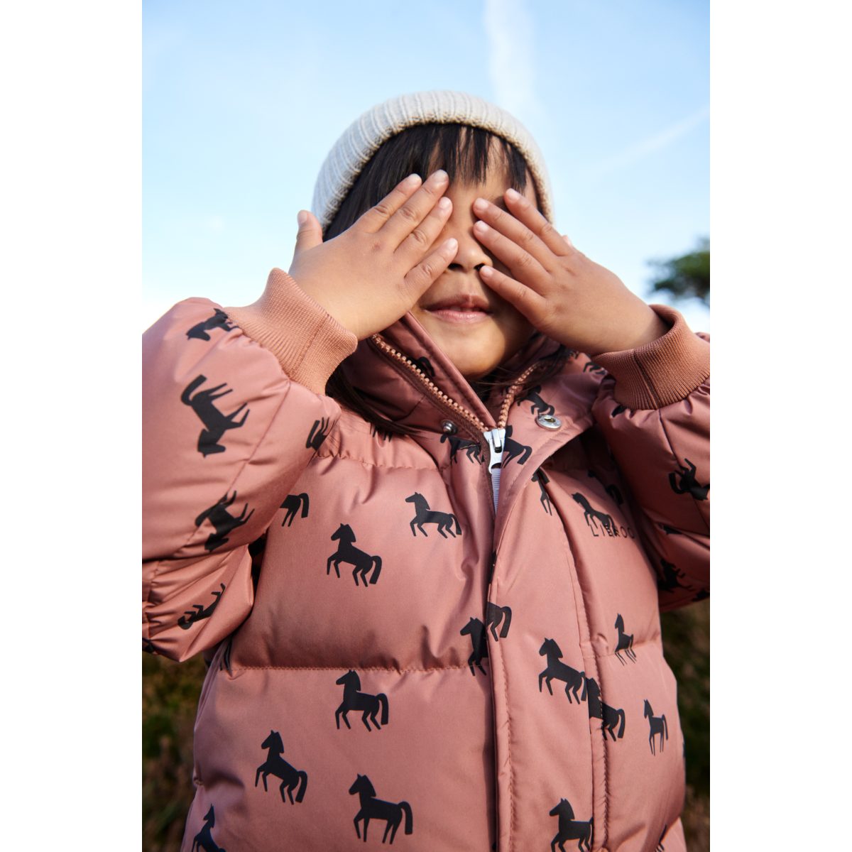 Liewood Doudoune Palle - Horses / Dark rosetta - Veste