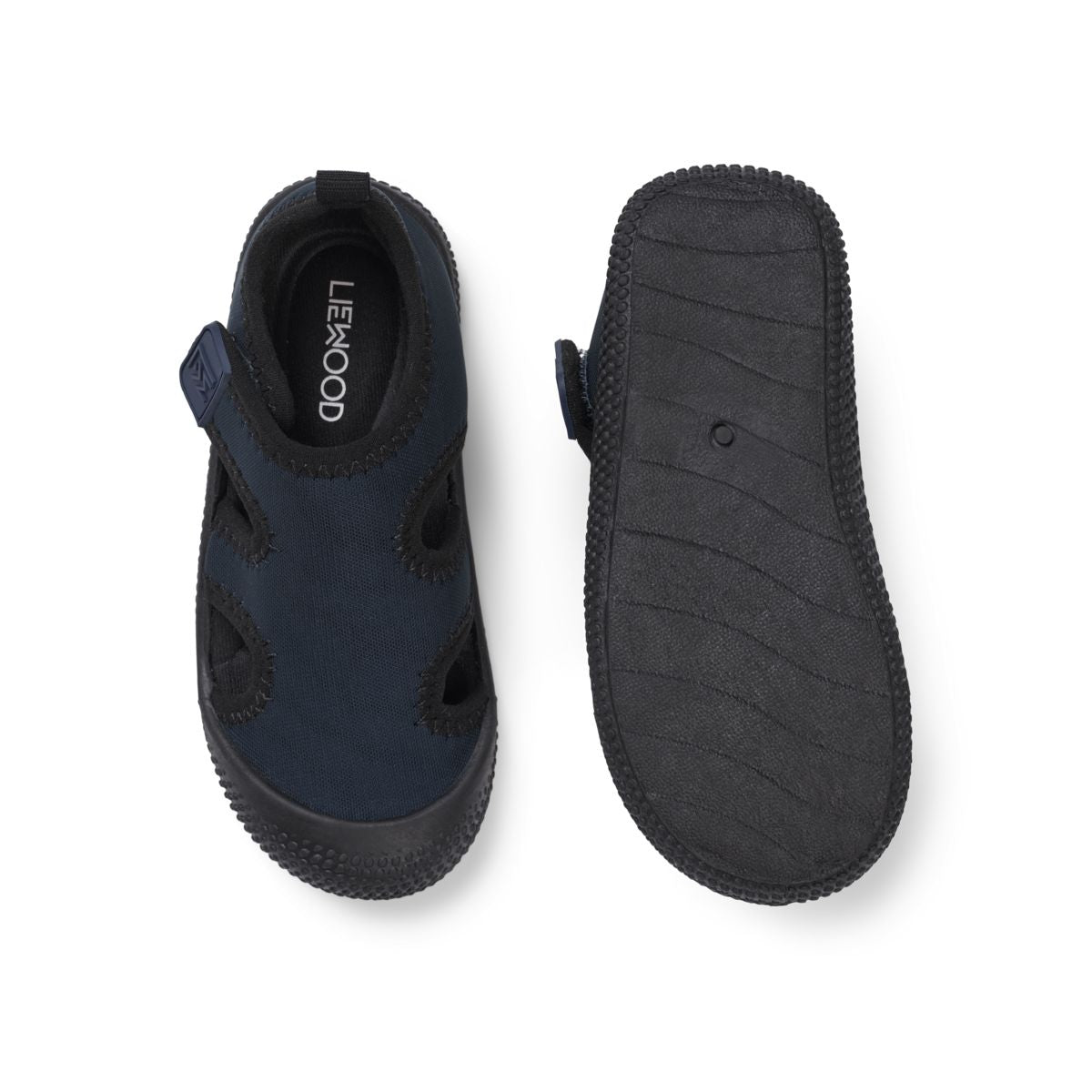 Liewood Chaussures De Bain Sigurd - Black / Classic navy - CHAUSSURE DE NATATION