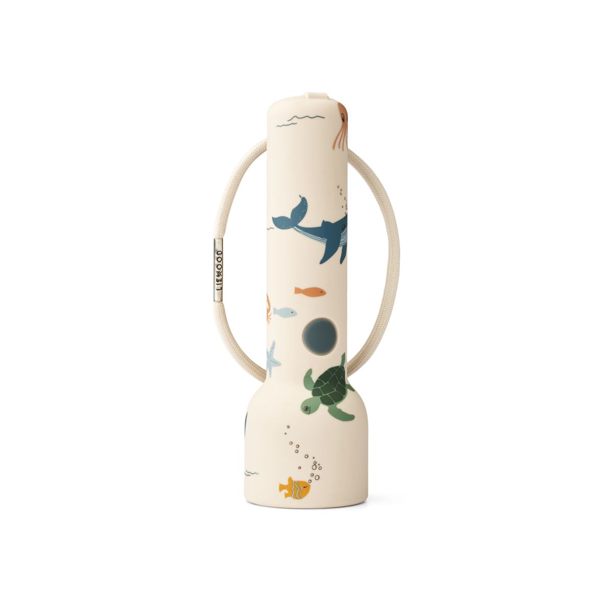Liewood Lampe De Poche En Silicone Imprimée Gry - Sea creature / Sandy - Lampe de poche