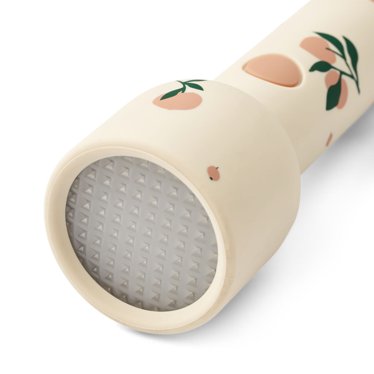Liewood Lampe De Poche En Silicone Imprimée Gry - Peach / Sea shell - Lampe de poche