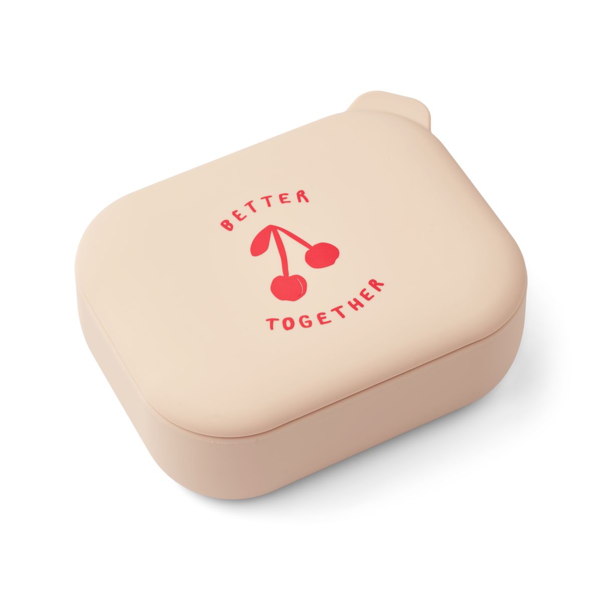 Liewood Lunch Box Silicone Elinda - Better together / Apple blossom - Boîte à goûter