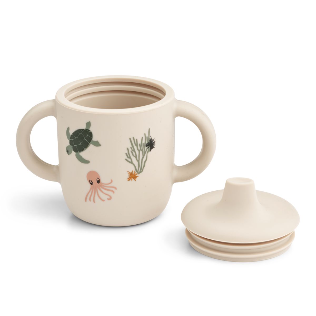 Liewood Gobelet NEIL - Sea creature / Sandy - Gobelet