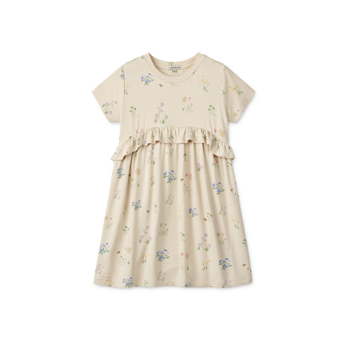 Liewood Robe T-Shirt Imprimée Hilma - Flora / Sandy - Robe