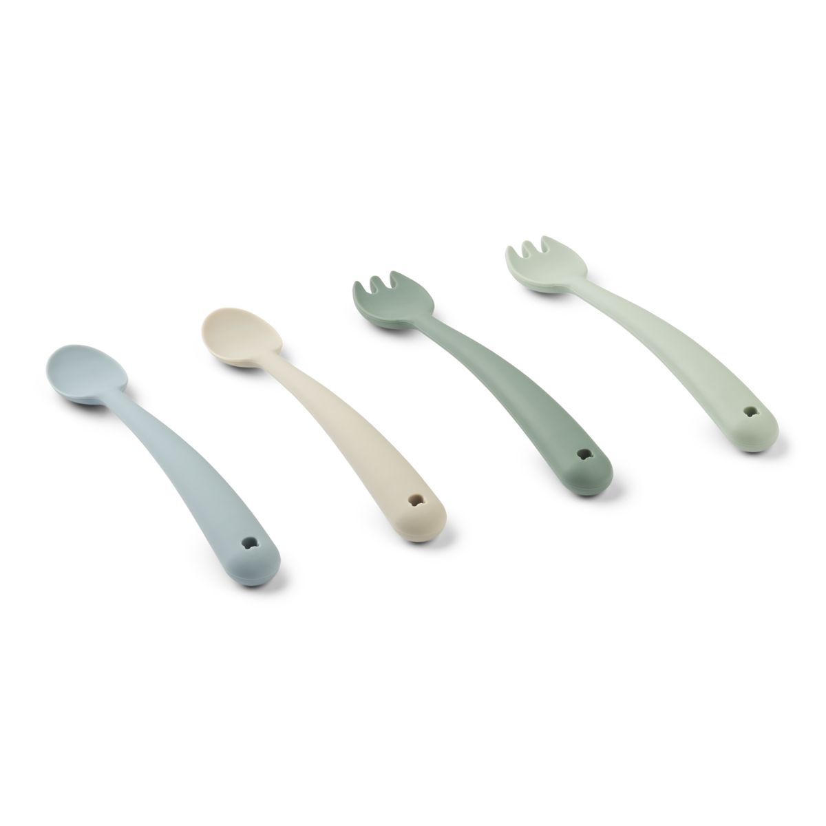 Liewood Kit de couverts Shea - Dusty mint multi mix - Ensemble de vaisselle