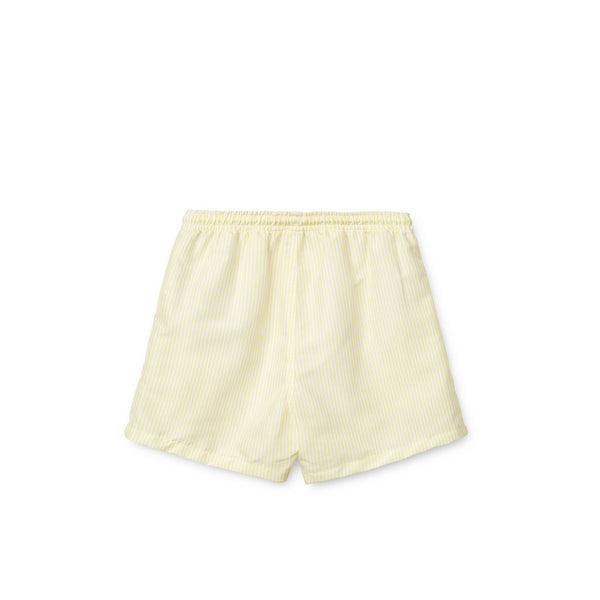Liewood Short de bain DUKE imprimé - Y/D stripe Lemonade / Creme de la creme - Short de bain