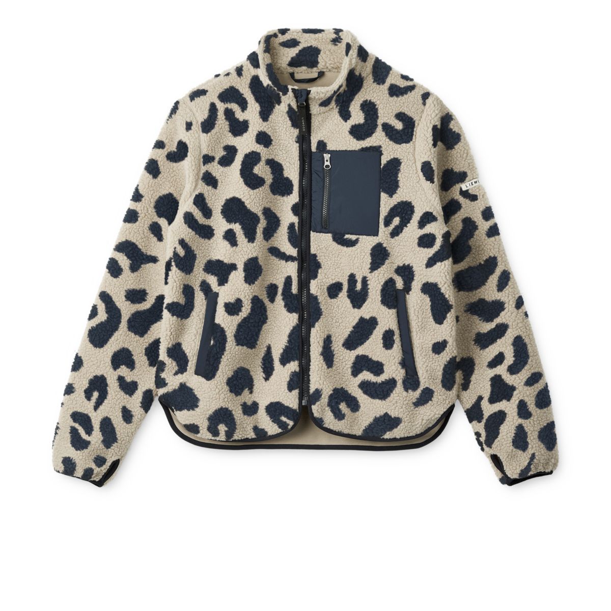 Liewood Veste en polaire Nelson Pour Adultes - Mega leo Mist - Veste