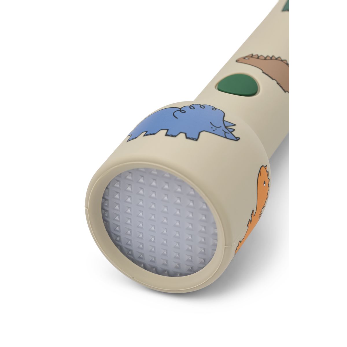 Liewood Lampe De Poche En Silicone Imprimée Gry - Dinosaurs / Mist - Lampe de poche