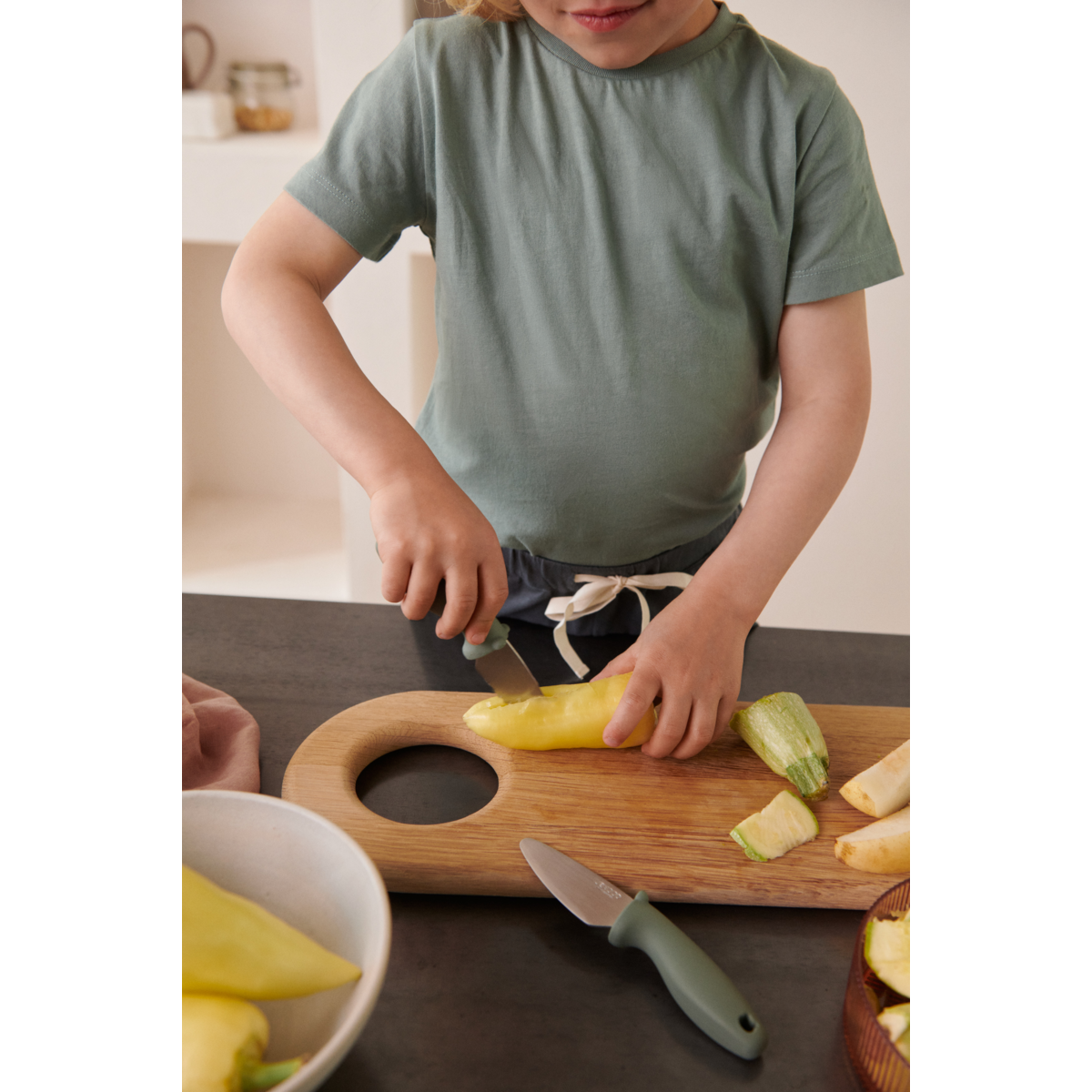 Liewood Ensemble de couteaux Perry - Whale blue - Couverts