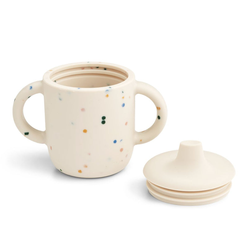 Liewood Gobelet en silicone Neil 150 ml - Splash dots / Sea  shell - Gobelet