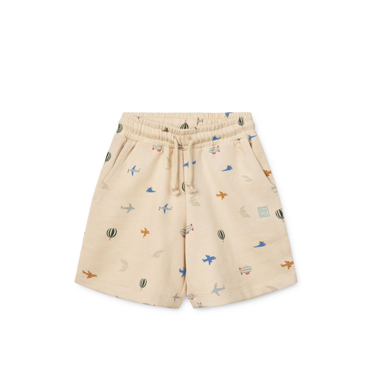 Liewood Gram Printed Sweatshorts - Aviator / Ecru - SHORTS