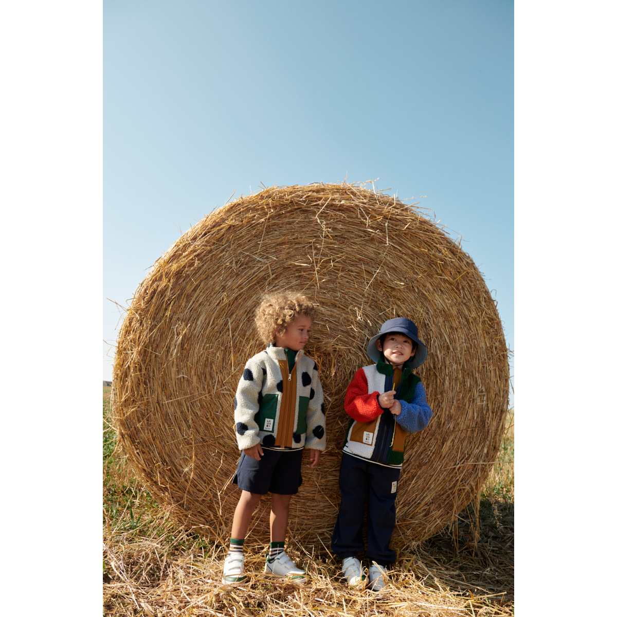 Liewood Veste Polaire NOAM - Garden green multi mix - Veste