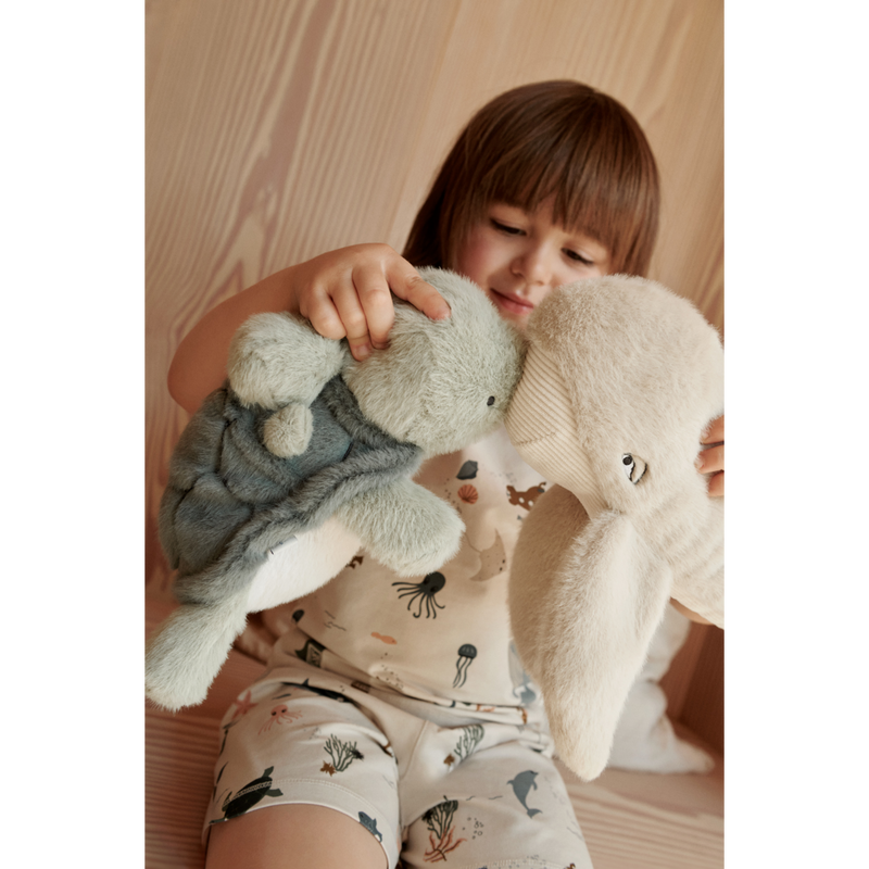 Liewood Ensemble de pyjama imprimé ILFORD - Sea creature / Sandy - T-shirt