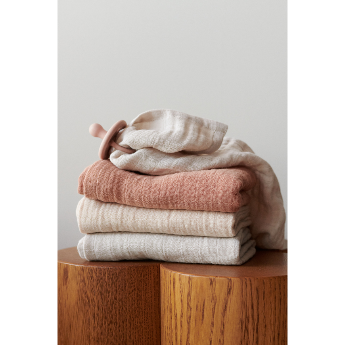 Liewood Lot de 3 langes en mousseline Lewis - Tuscany rose mix - Langes en mousseline