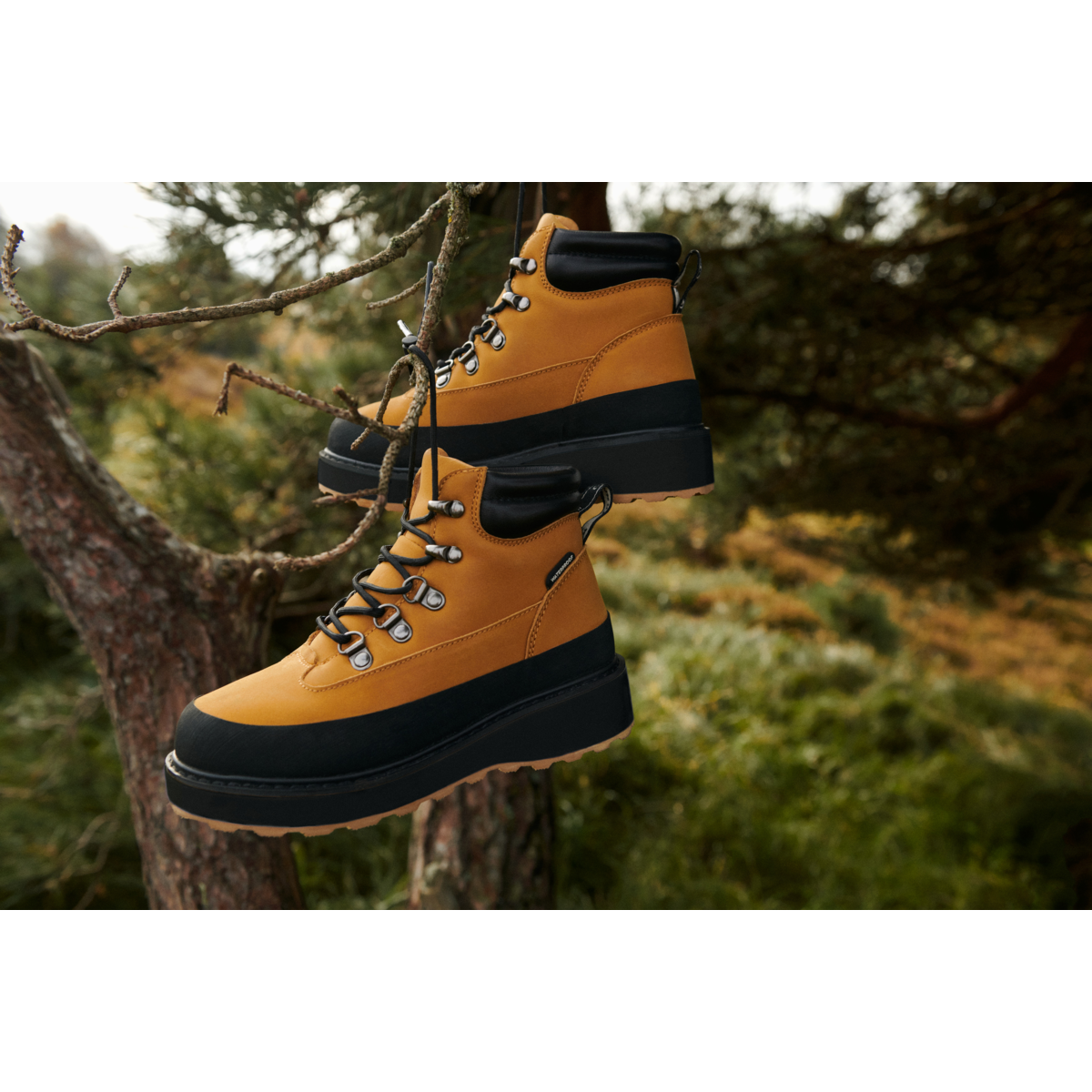 Liewood Botte en cuir Lucien - Golden caramel / Black - Botte