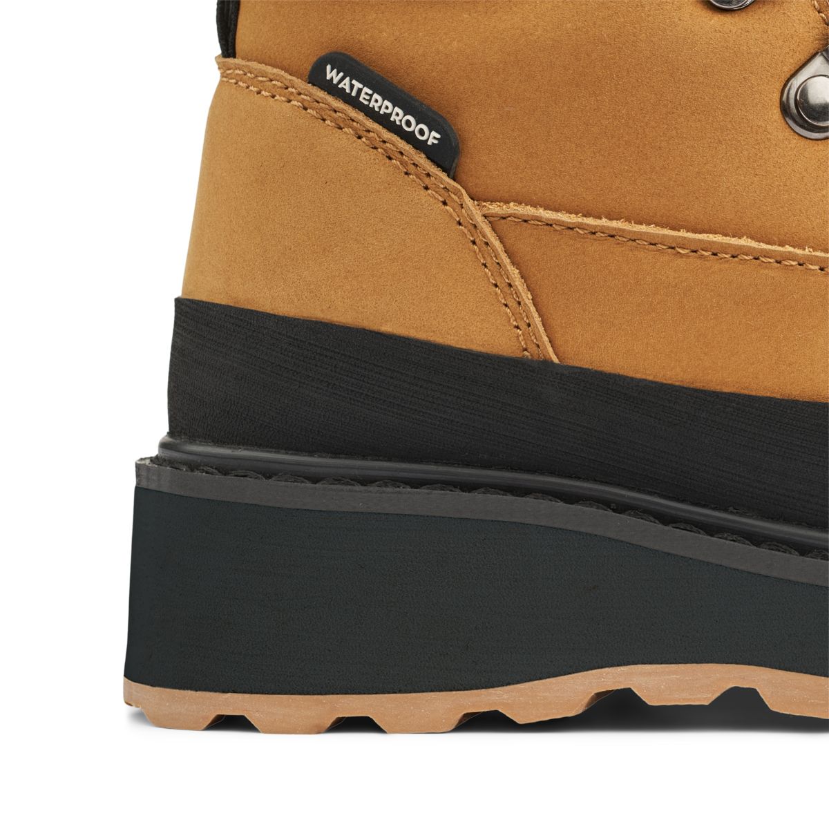 Liewood Botte en cuir Lucien - Golden caramel / Black - Botte