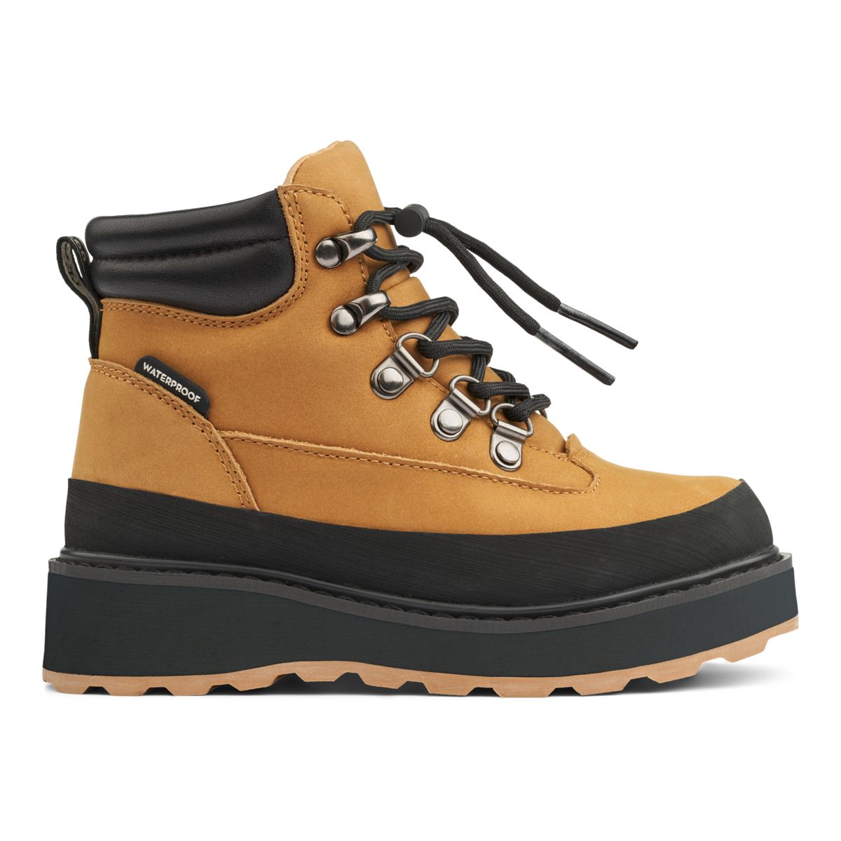 Liewood Botte en cuir Lucien - Golden caramel / Black - Botte