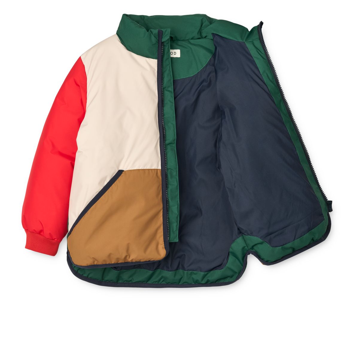 Liewood Veste BRANTLEY - Apple red multi mix - Veste