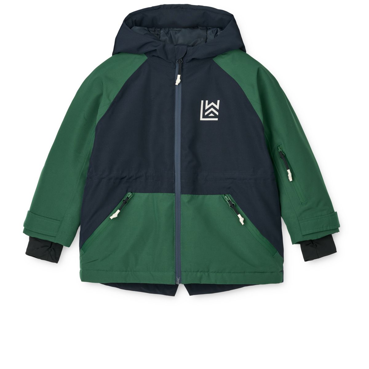 Liewood Veste d'Hiver KALLE - Classic navy / Garden green - Veste