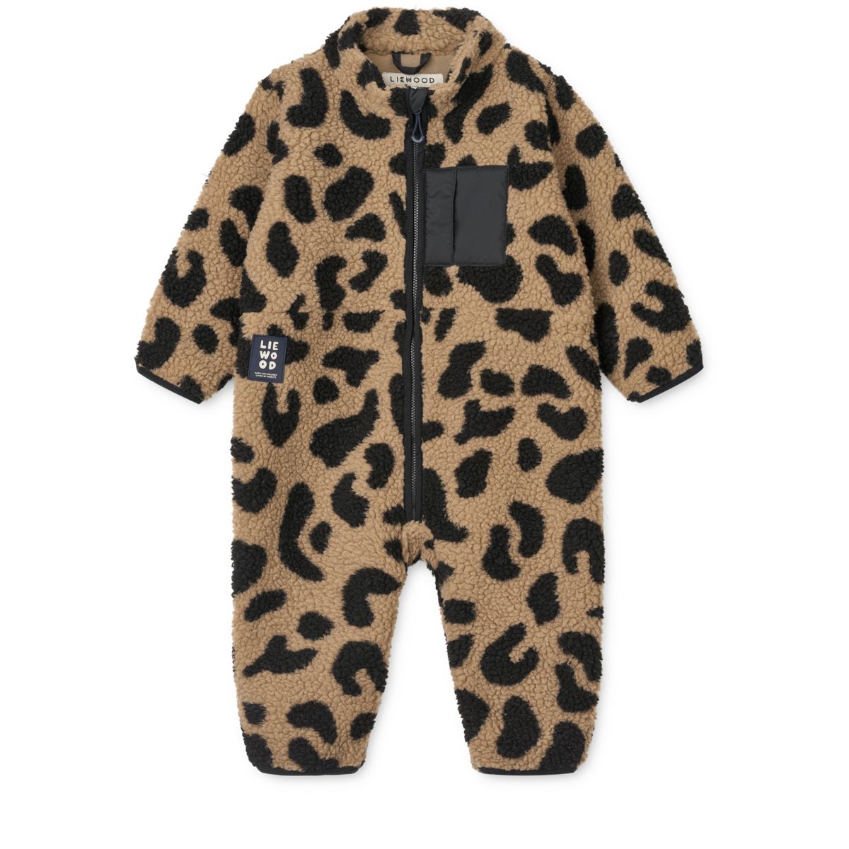 Liewood Nolano Pile Jumpsuit - Mega leo / Oat mix - SUIT